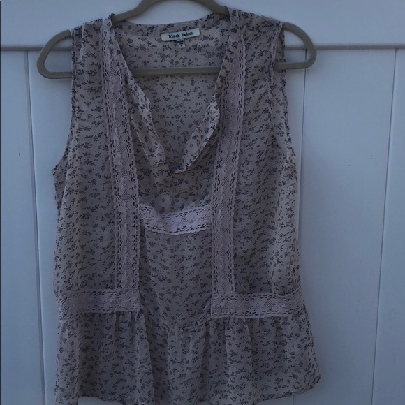 Floral sleeveless blouse - Picture 2 of 2